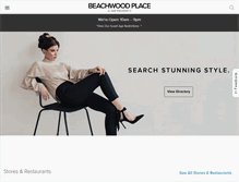 Tablet Screenshot of beachwoodplace.com